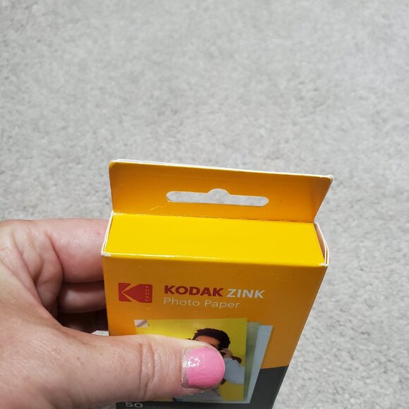 NEW KODAK Zink Photo Paper 50 Sheets 2" x 3" Zink Zero Ink Technology Unopened - Picture 4 of 14